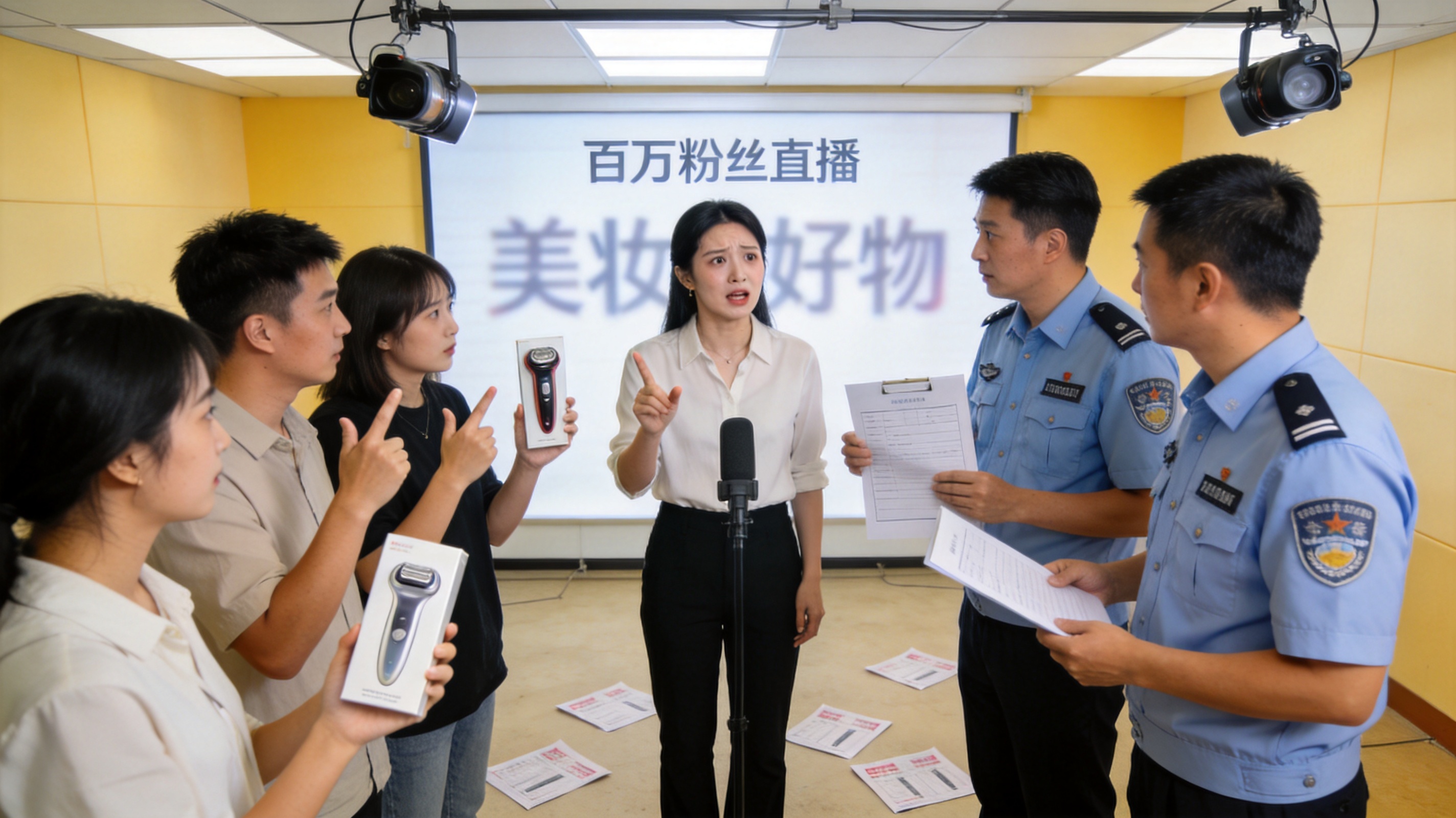 千万网红带货翻车 被曝卖假货遭维权